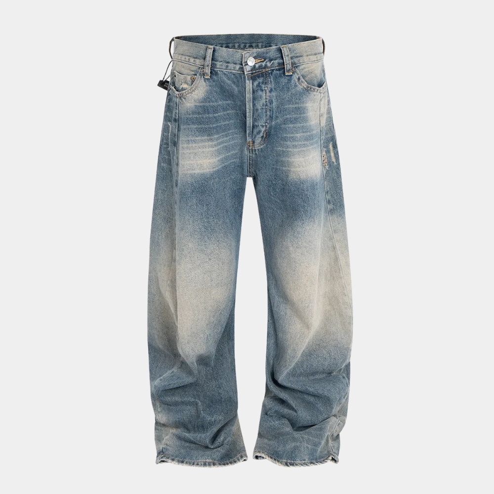 Distressed Baggy Jeans
