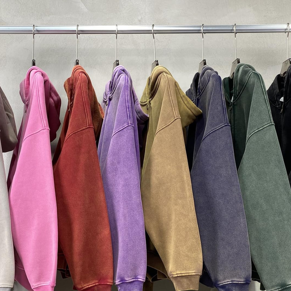 Heavyweight Zipped Hoodie - Light-Gray