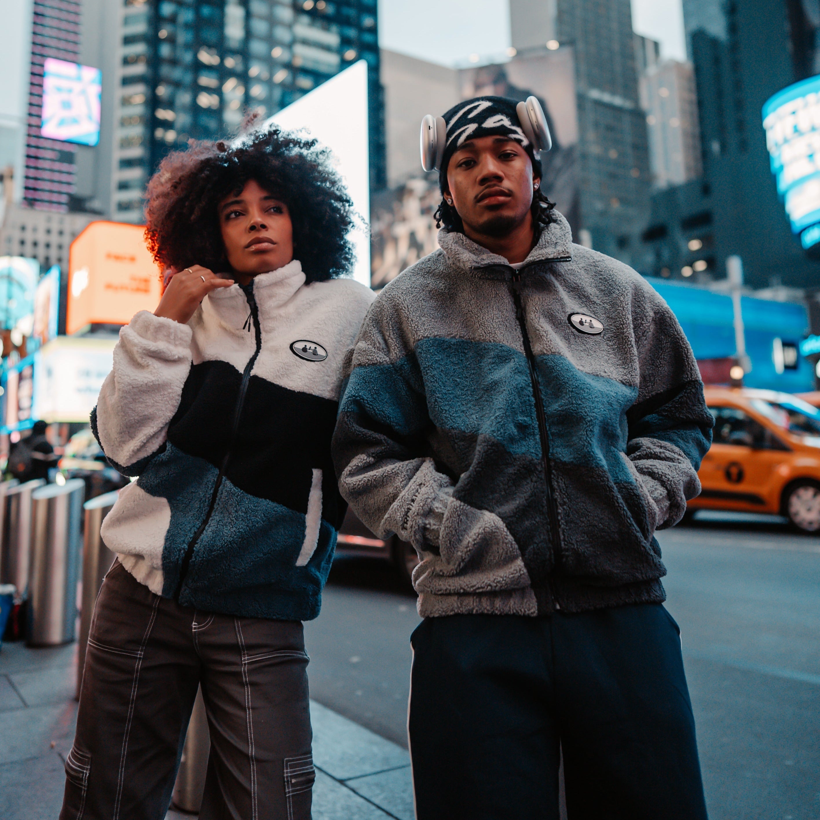 Valento x Fuzzy Retro Fleece Jacket